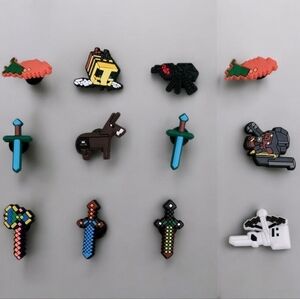 Minecraft Croc Charms